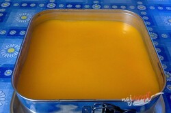 Príprava receptu Tvarohový koláč s pomarančovou želatínou, krok 18