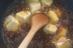 Príprava receptu Grilážové rezy so salkom, krok 4