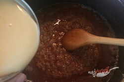 Príprava receptu Grilážové rezy so salkom, krok 5
