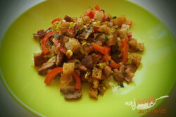 Recept Migas - jedlo chudobných Španielov
