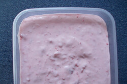 Príprava receptu Rýchla jahodová zmrzlina, krok 3