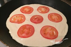 Príprava receptu Rýchla ,,pizza,, na panvičke za 15 minút, krok 7