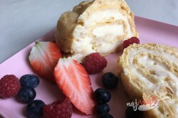 Príprava receptu Veterník ako roláda - najlepší dezert z cukrárne, krok 18