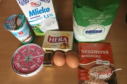 Príprava receptu Pagáče z taveného syra a kyslej smotany, krok 1