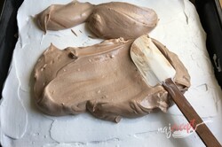 Príprava receptu Nadýchaný šľahačkový zákusok s čokoládou, krok 9