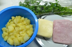 Príprava receptu Konkurencia vyprážaného syra. Pár minút a večera je hotová., krok 1