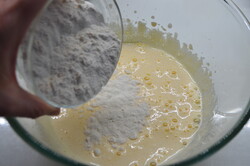 Príprava receptu Dvojitý monte rez s lahodnou mliečnou čokoládou, krok 1