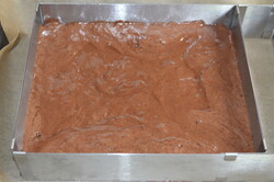 Jednoduché čokoládovo pudingové rezy podľa starého receptu, krok 6
