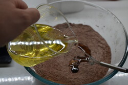 Príprava receptu Čokoládové rezy alá SNICKERS, krok 2