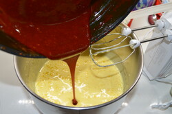 Príprava receptu Medová torta "lenivý med" bez vaľkania, krok 6