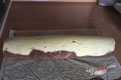 Príprava receptu Metrová roláda - krém bez varenia, krok 8