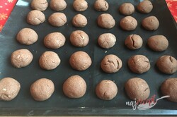 Príprava receptu Čokoládové sušienky s bohatou kokosovou náplňou, krok 6