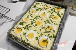 Príprava receptu Šalátová slaná torta - hit silvestrovskej párty, krok 8