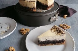 Príprava receptu Netradičný cheesecake na štýl koláča , krok 3
