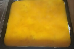 Príprava receptu Smotanové rezy s mandarínkami a želatínou, krok 5