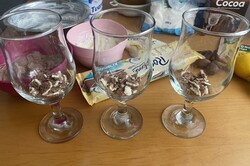 Príprava receptu Jednoduché tvarohové poháriky v príchuti kokos-citrón, krok 4