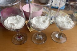 Príprava receptu Jednoduché tvarohové poháriky v príchuti kokos-citrón, krok 5