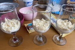 Príprava receptu Jednoduché tvarohové poháriky v príchuti kokos-citrón, krok 6