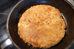 Príprava receptu Ovsený chlieb z panvice - rýchle raňajky za 15 minút, krok 4