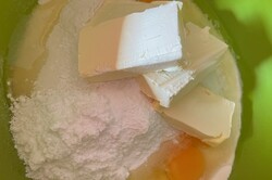 Príprava receptu Krehký jablkový krémeš s vanilkovým krémom, krok 2