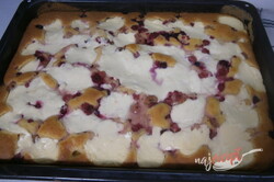 Recept Maďarský tvarohový koláč s čerešňami