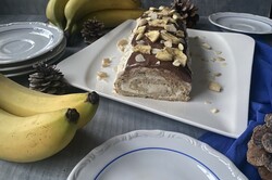 Príprava receptu Banánová roláda s orechovým krémom bez lepku., krok 1