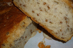 Príprava receptu Pšeničný chlebíček s krúpami, krok 1