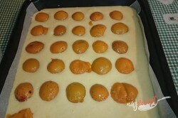 Príprava receptu Ovocný koláč s posýpkou, krok 4