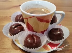 Recept Nepečené kávové zrná v čokoláde