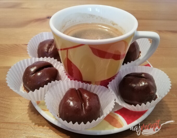 Recept Nepečené kávové zrná v čokoláde