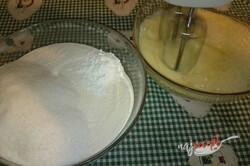 Príprava receptu Ovocný koláč s posýpkou, krok 2