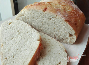 Recept Domáci chlieb ako pierko