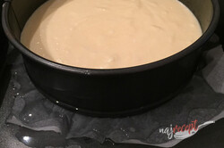 Príprava receptu Japonský cheesecake LEN z troch surovín, krok 4