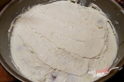Príprava receptu Nepečená broskyňová torta, krok 7