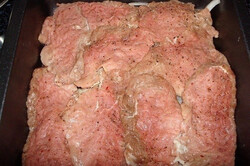 Príprava receptu Francúzske zemiaky s bravčovým mäsom, krok 3