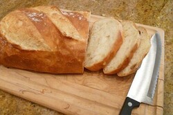 Príprava receptu Pečený chlieb s pečeným cesnakom, krok 7