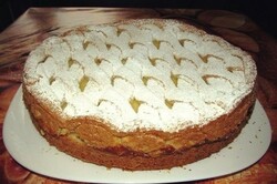 Príprava receptu Jablkový koláč s vanilkovým pudingom, krok 1