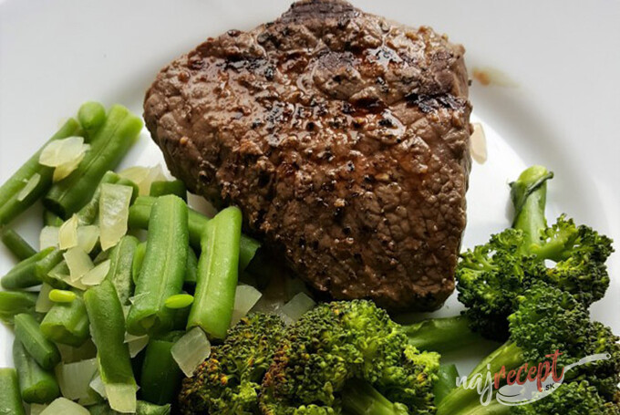 Recept Hovädzí steak so zeleninou