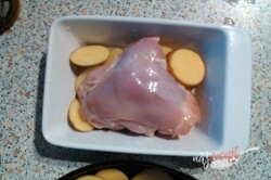 Príprava receptu Pečené kura na grécky spôsob, krok 4