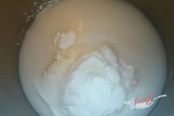 Príprava receptu Jednoduché rychlorezy s jogurtovým krémom, krok 4