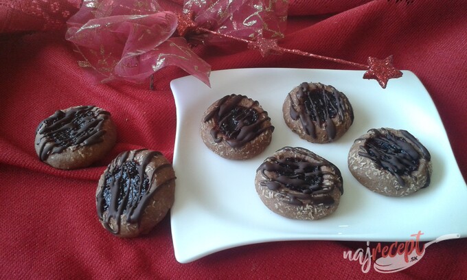 Recept Sviatočné kakaové sušienky