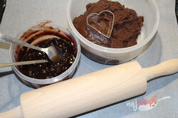 Príprava receptu Plnené perníčky v čokoláde - fotopostup, krok 6