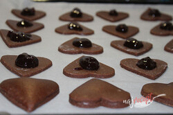 Príprava receptu Plnené perníčky v čokoláde - fotopostup, krok 9