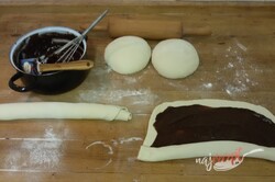 Príprava receptu Plnené kakaové pudingáče, krok 5
