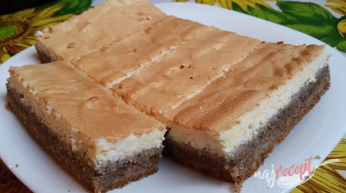 Recept Orechovo - tvarohový koláčik našich babičiek
