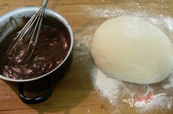 Príprava receptu Plnené kakaové pudingáče, krok 3