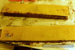 Príprava receptu Nepečené pyramídy s čokoládovým krémom, krok 3