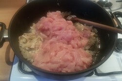 Príprava receptu Kuracie prsia na šampiňónoch s ryžou, krok 2