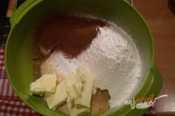 Príprava receptu Nepečená kokosová pyramída s višňami, krok 2