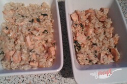 Príprava receptu Zapečené rizoto s lososom, krok 1